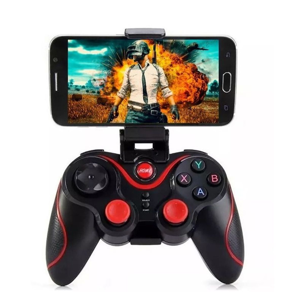 SEISA - Mando Bluetooth Joystick Gamepad para Celular  Sujetador