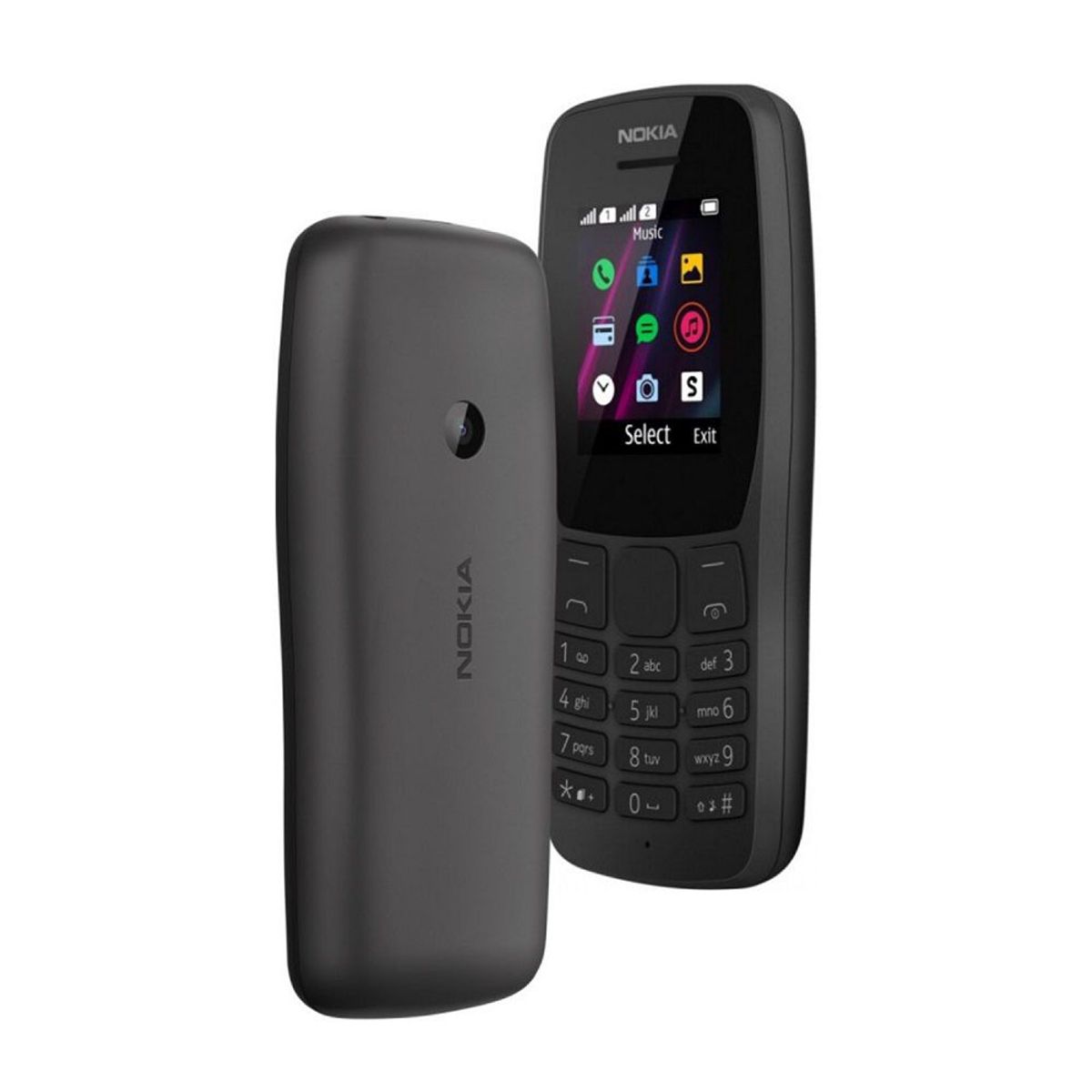 NOKIA - Celular Nokia 110 4MB 4MB Negro