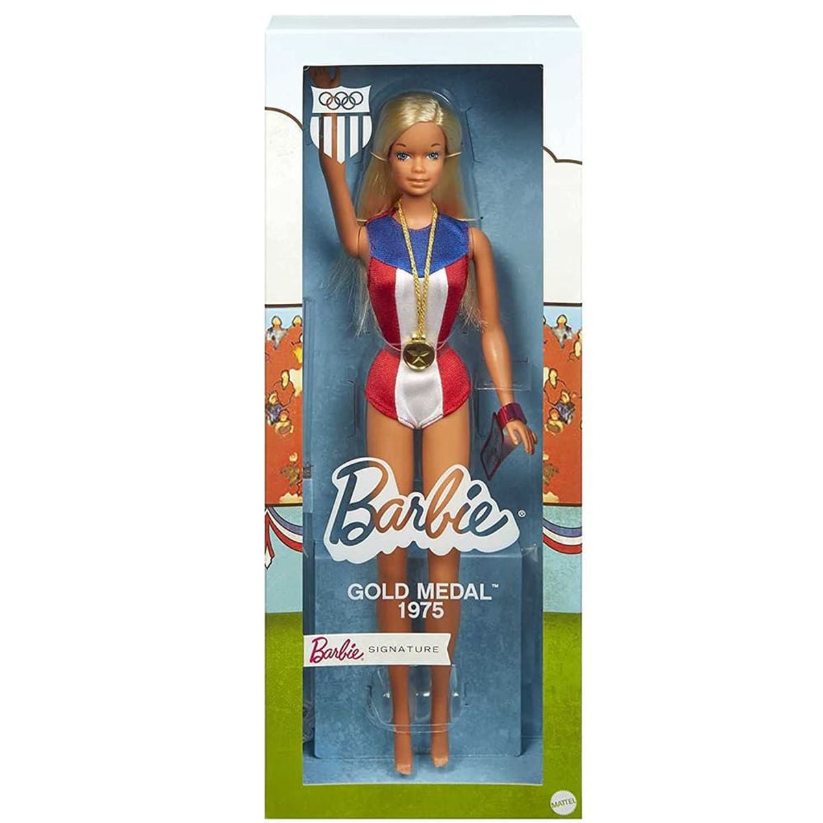 BARBIE - Muñeca Barbie Signature Medalla de Oro 1975