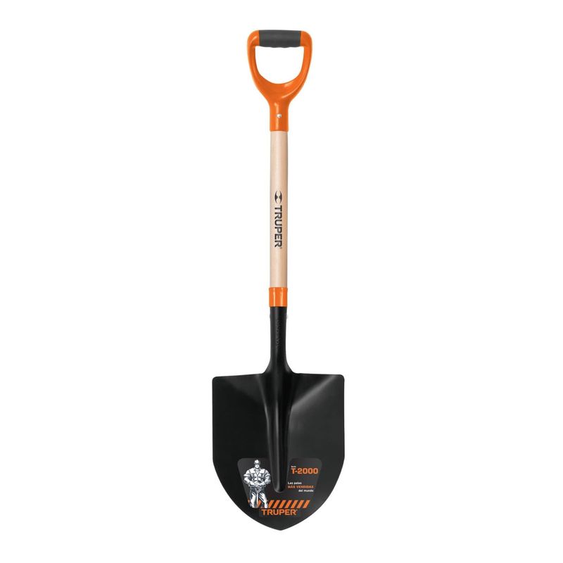 TRUPER - Lampa Cuchara Pala Mango de madera truper