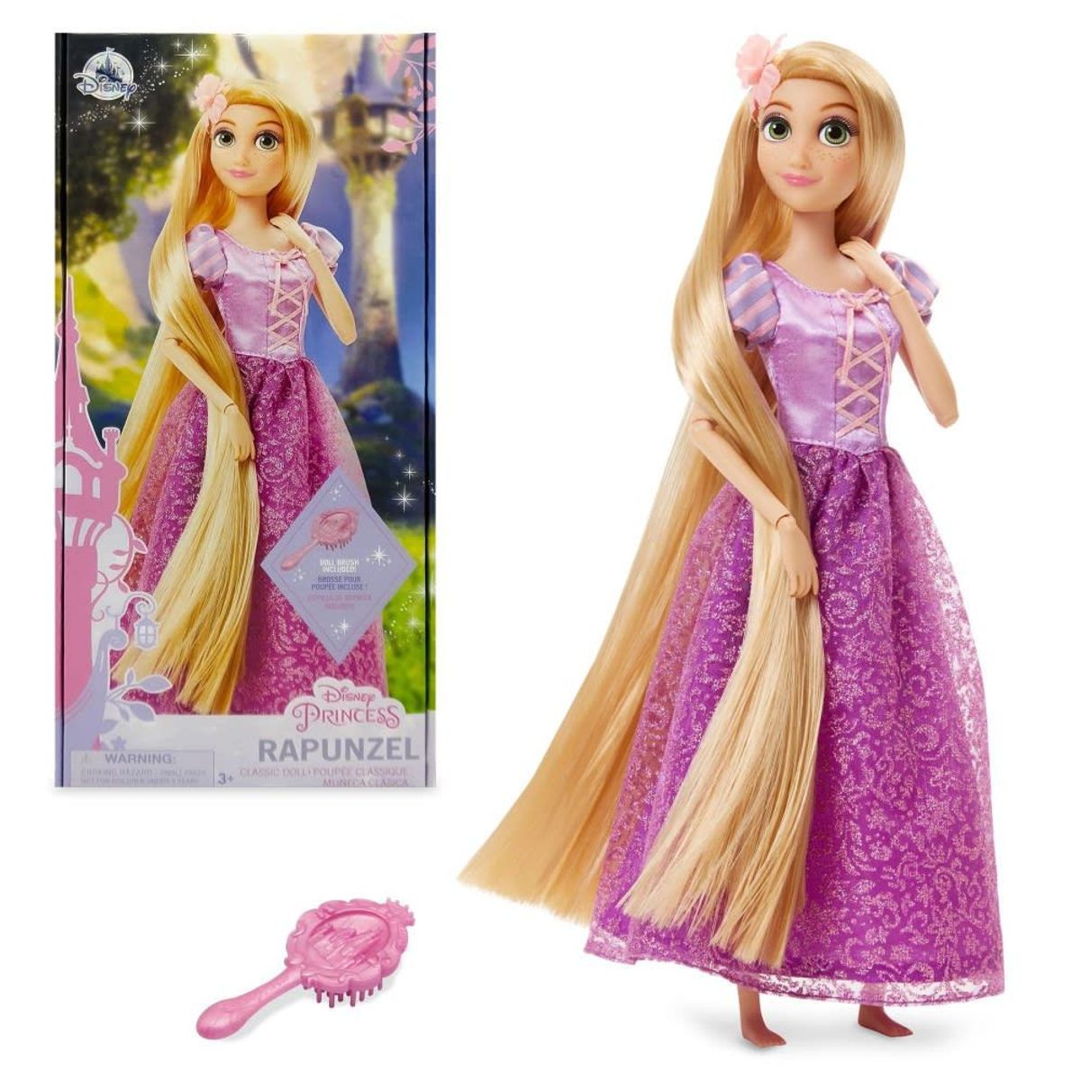 DISNEY - Muñeca Disney Store Princesa Clásica Rapunzel Enredados