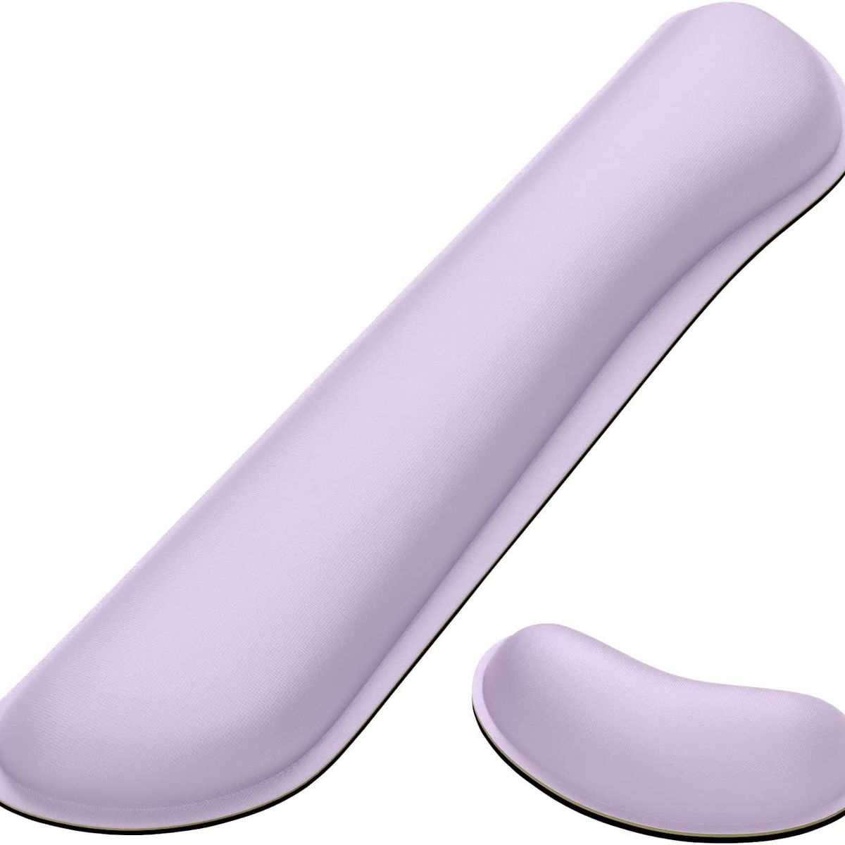 GENERICO - Reposamuñecas Hanma Ergonómico para Teclado y Mouse LILA