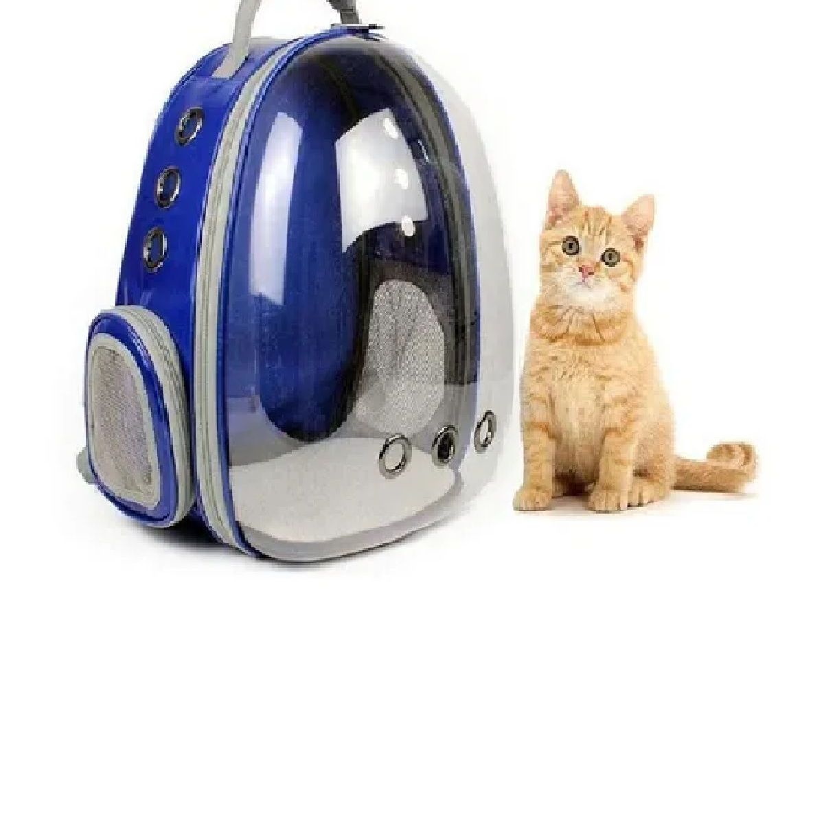 GENERICO - Transportador Para Mascotas Gatos y Perros -Mochila