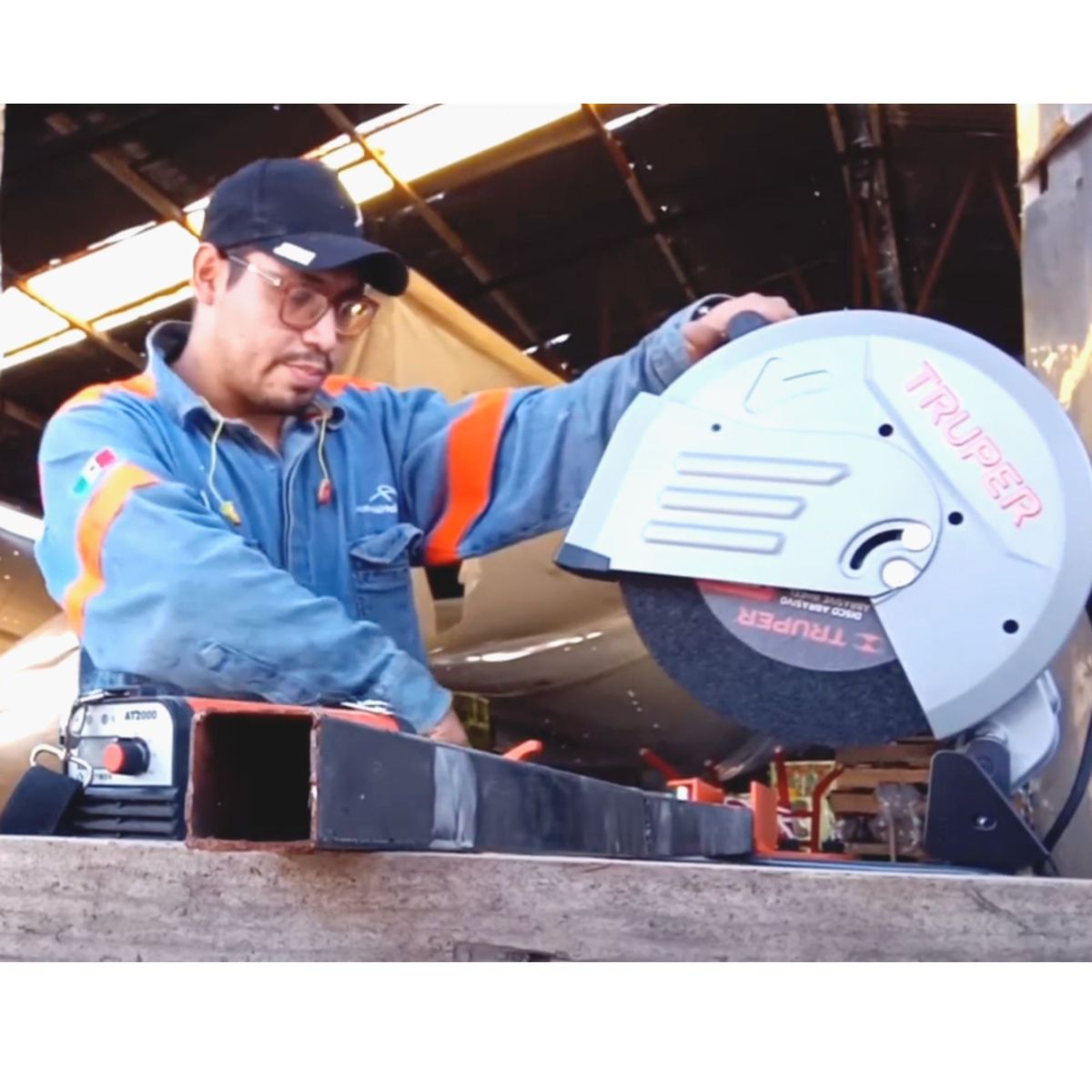 TRUPER - Tronzadora de metales 14Pulg Industrial 2200W