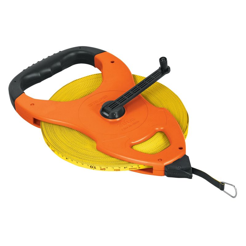 TRUPER - Wincha de fibra de vidrio Tipo Cruceta 100 Metros Truper