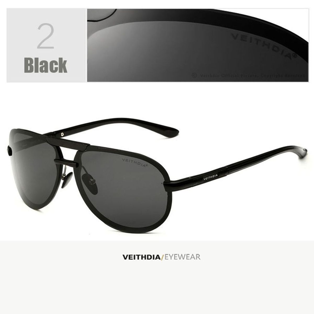VEITHDIA - Lentes de Sol VEITHDIA Infinity - Polarizados - UV400