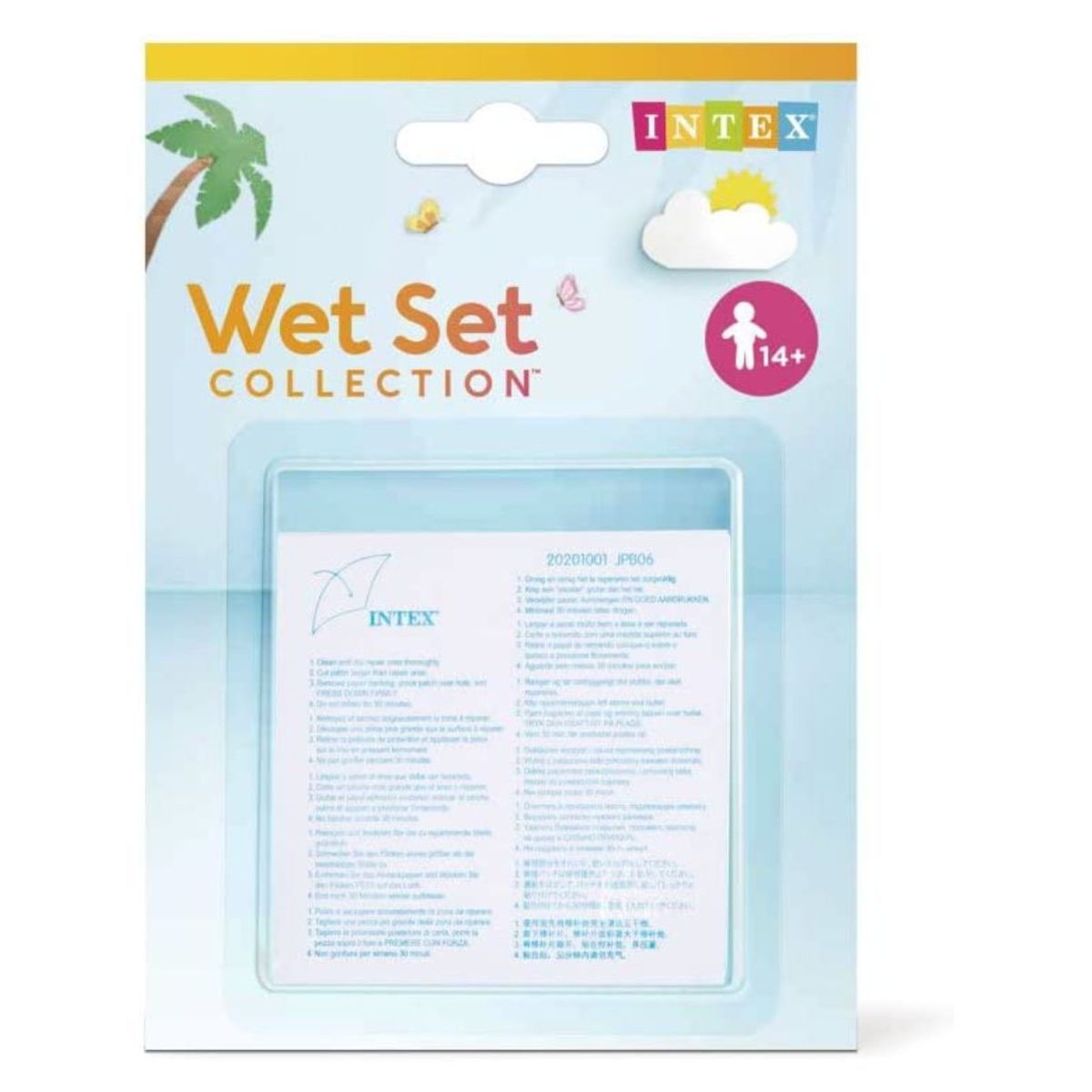 INTEX - Parche de piscina Intex 7x7cm