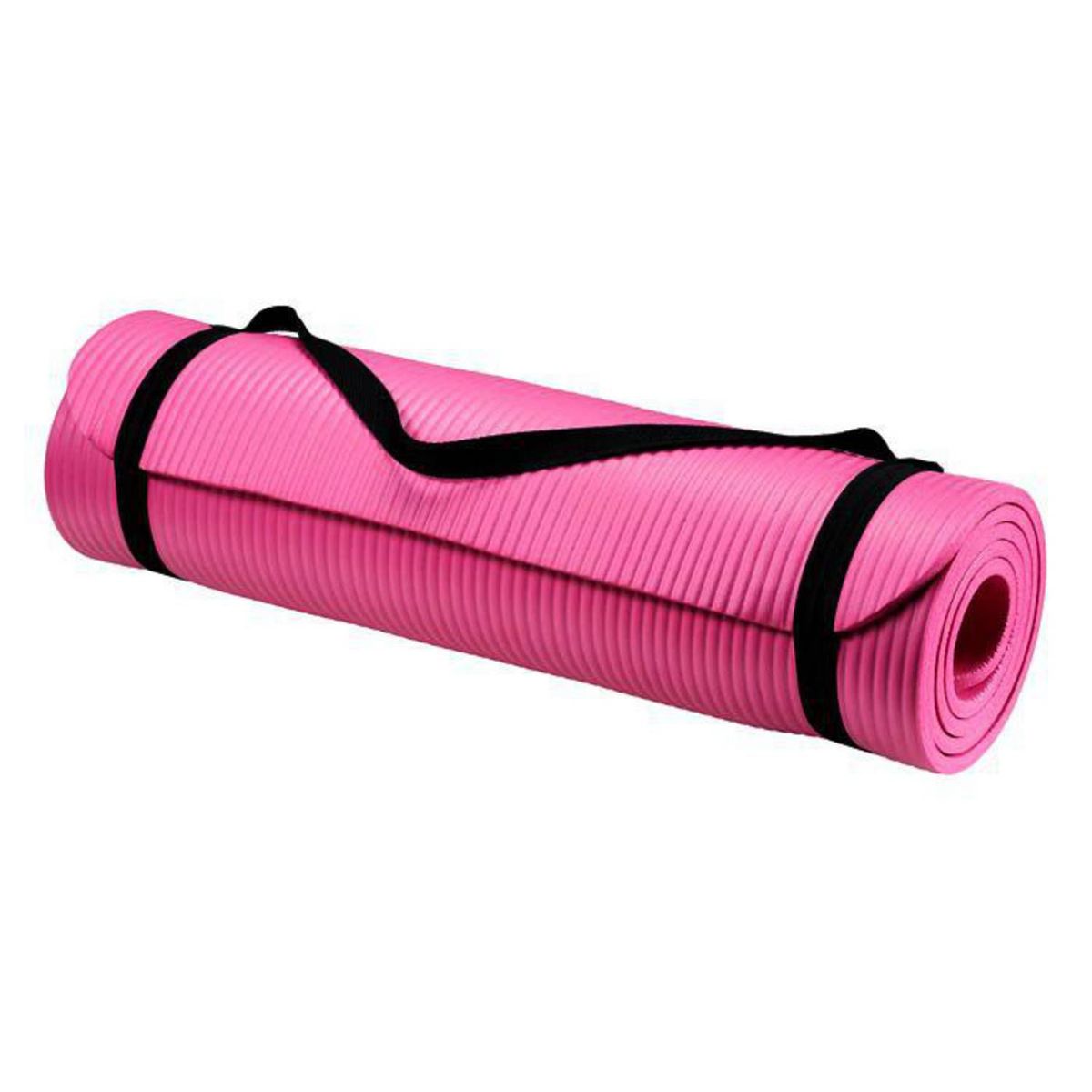 ORXFIT - Mat Yoga 15mm NBR Jumbo Cinta  Funda Transportadora
