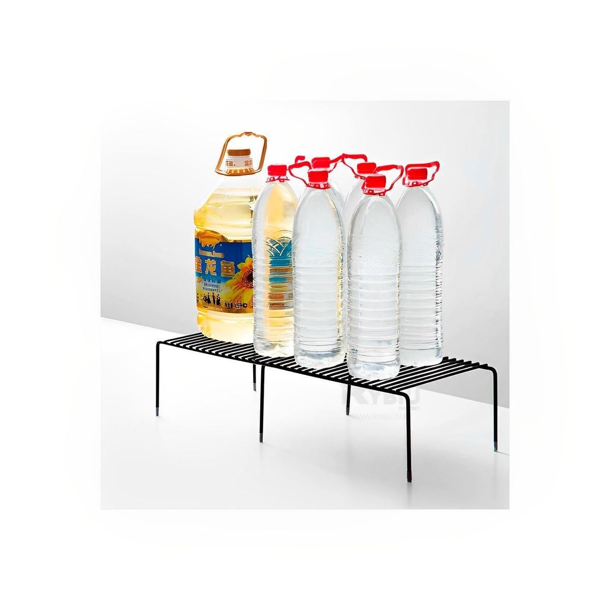 INSPIRA MARKET - Estante organizador Ajustable Negro