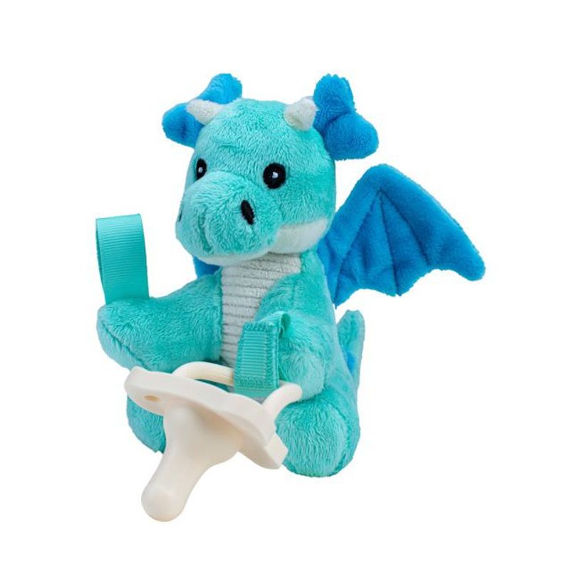 DR BROWNS - Lovey Sujetador de Chupones Modelo Dragón Azul