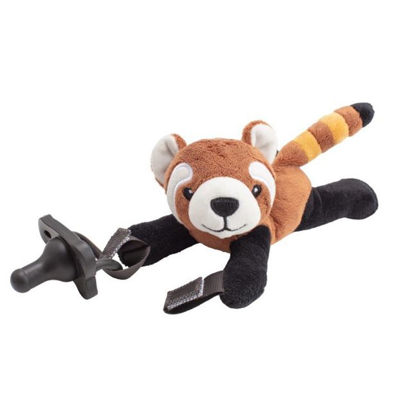 DR BROWNS - Lovey Sujetador de Chupones Modelo Panda Rojo