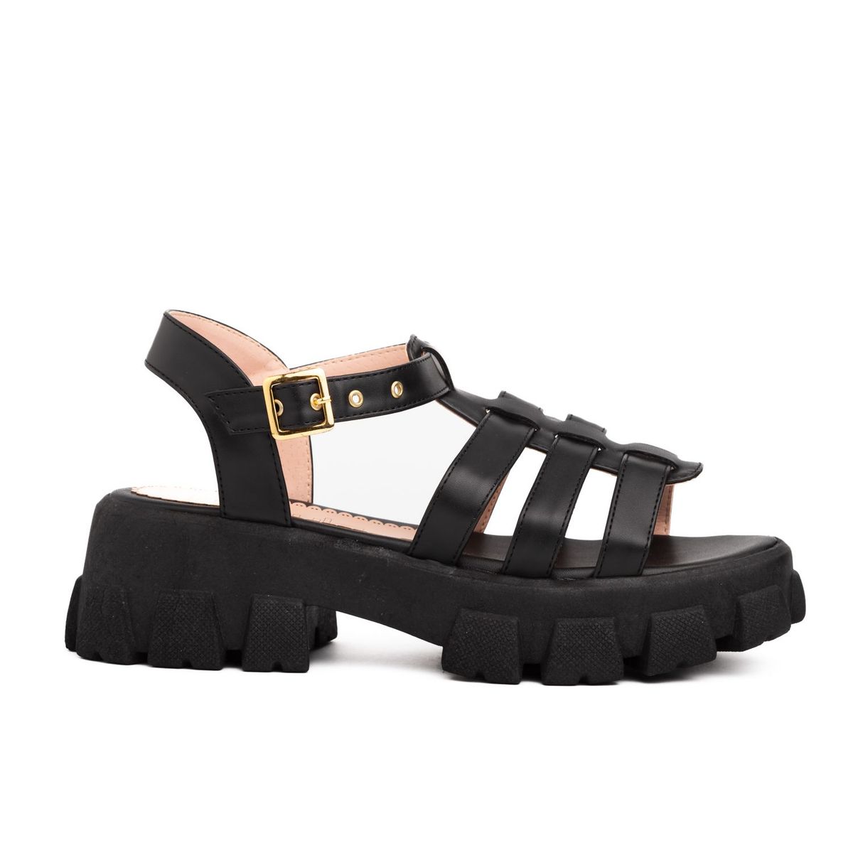 NEBULA - Sandalia Catania - Negro