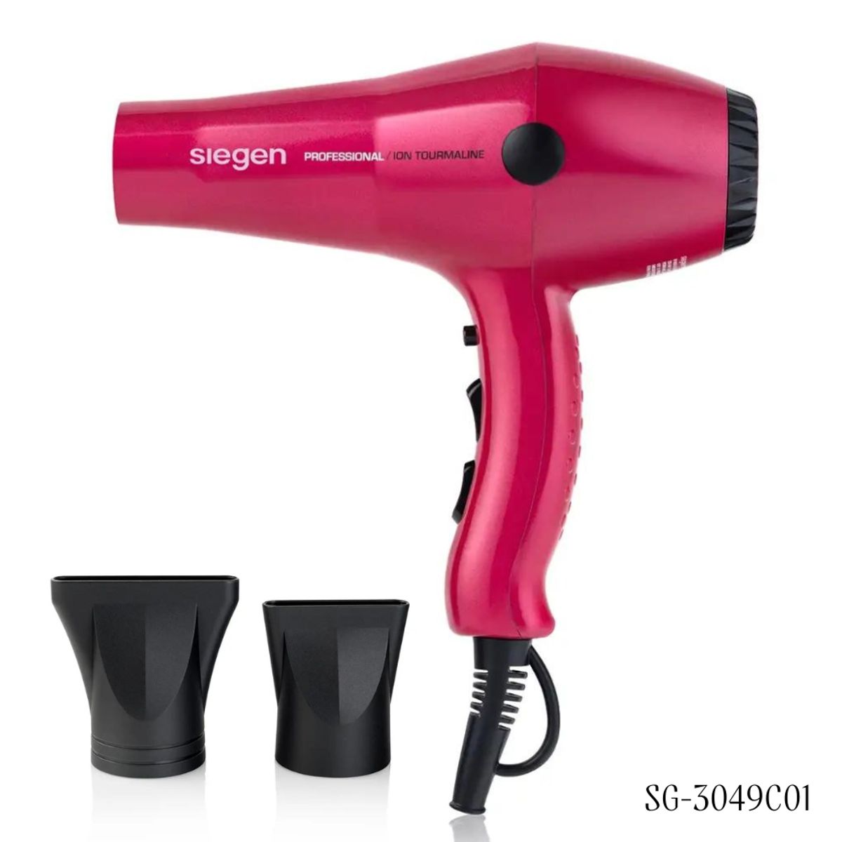 SIEGEN - Secadora de Cabello Profesional Siegen SG-3049C01