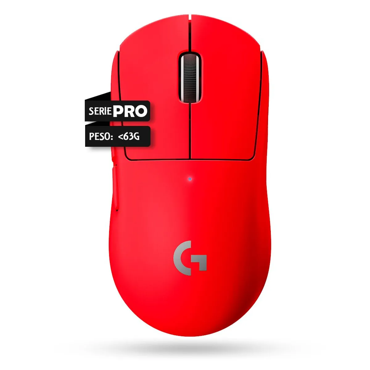 LOGITECH - Mouse Logitech G prox superlight HERO Wireless LIGHTSPEED - ROJO
