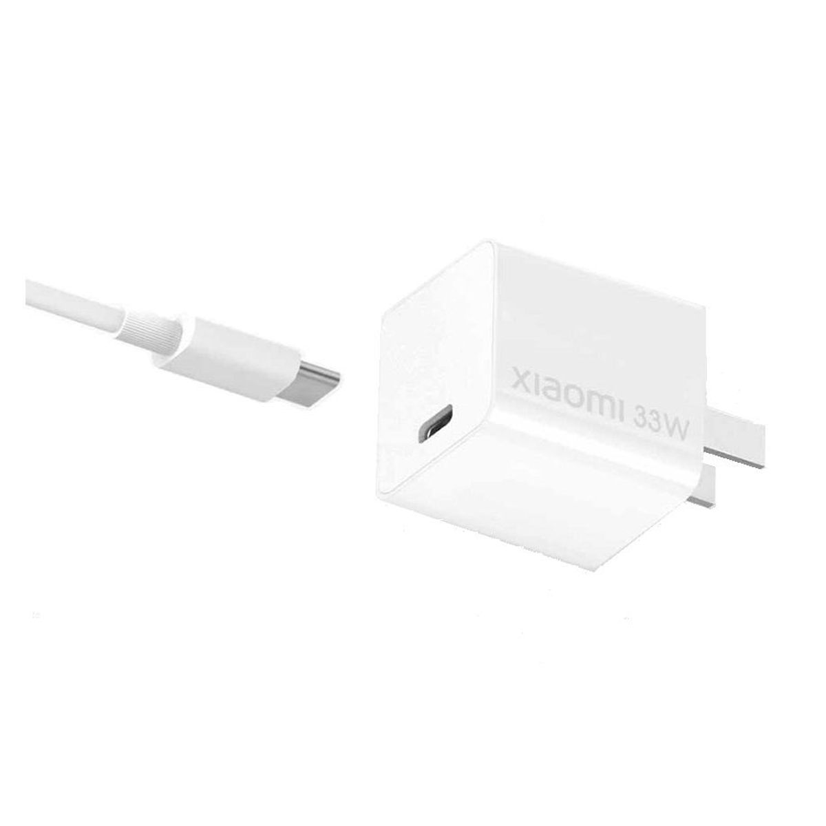 XIAOMI - Cargador Xiaomi GaN Tipo C 33W 3A Carga Rápida Iphone Android Switch