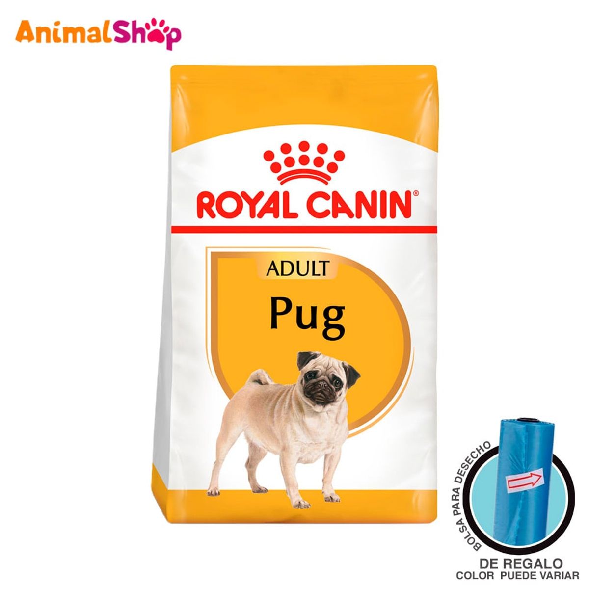 ROYAL CANIN - Comida De Perro Royal Canin Bhn Pug Adulto X 3 Kg