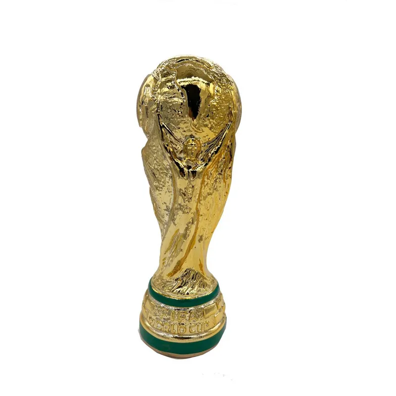 GENERICO - Copa del mundial Qatar 2022 - Dorado - 20cm