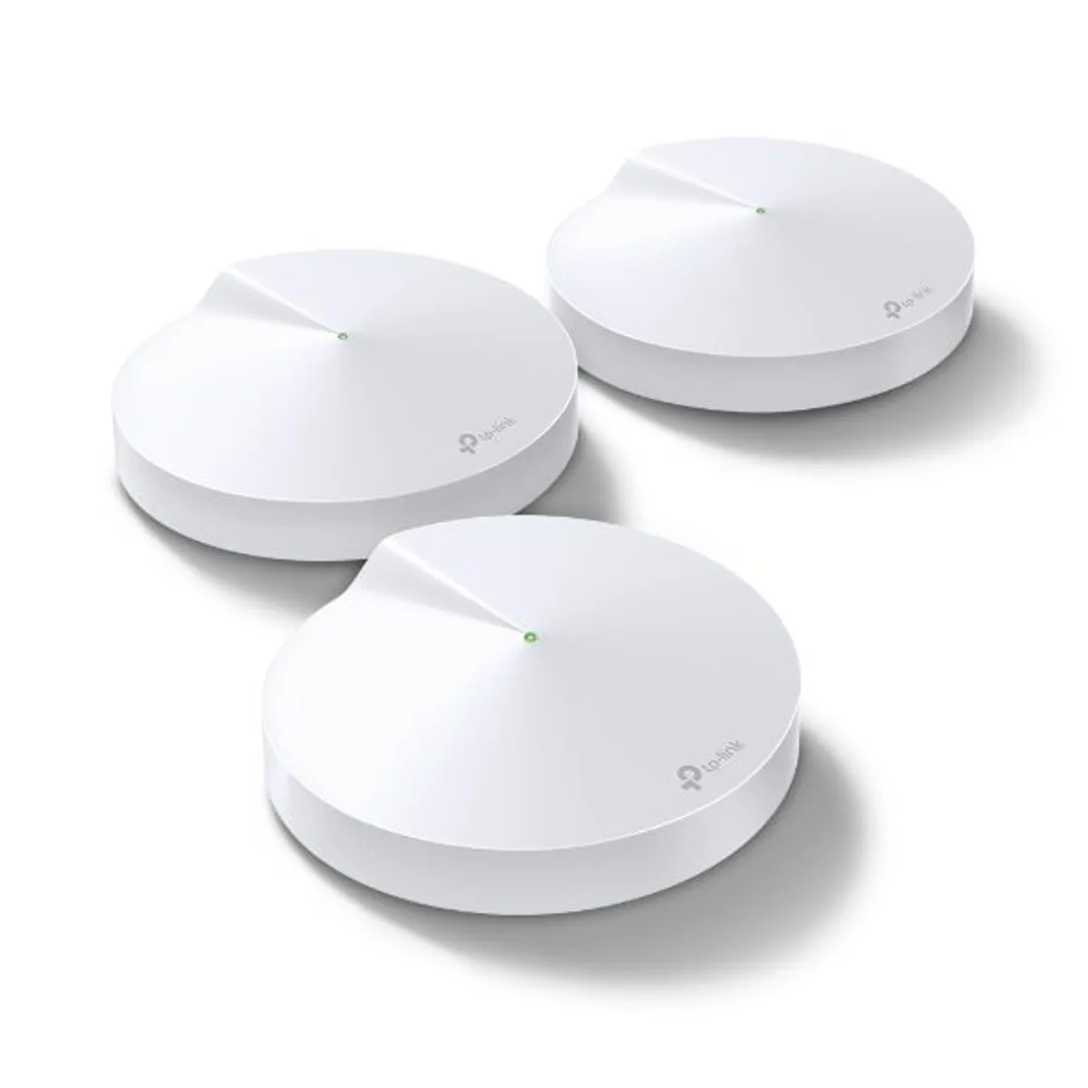 TP LINK - Sistema Mesh Wi-fi inteligente doble banda AC1300 Deco M5 3-Pack