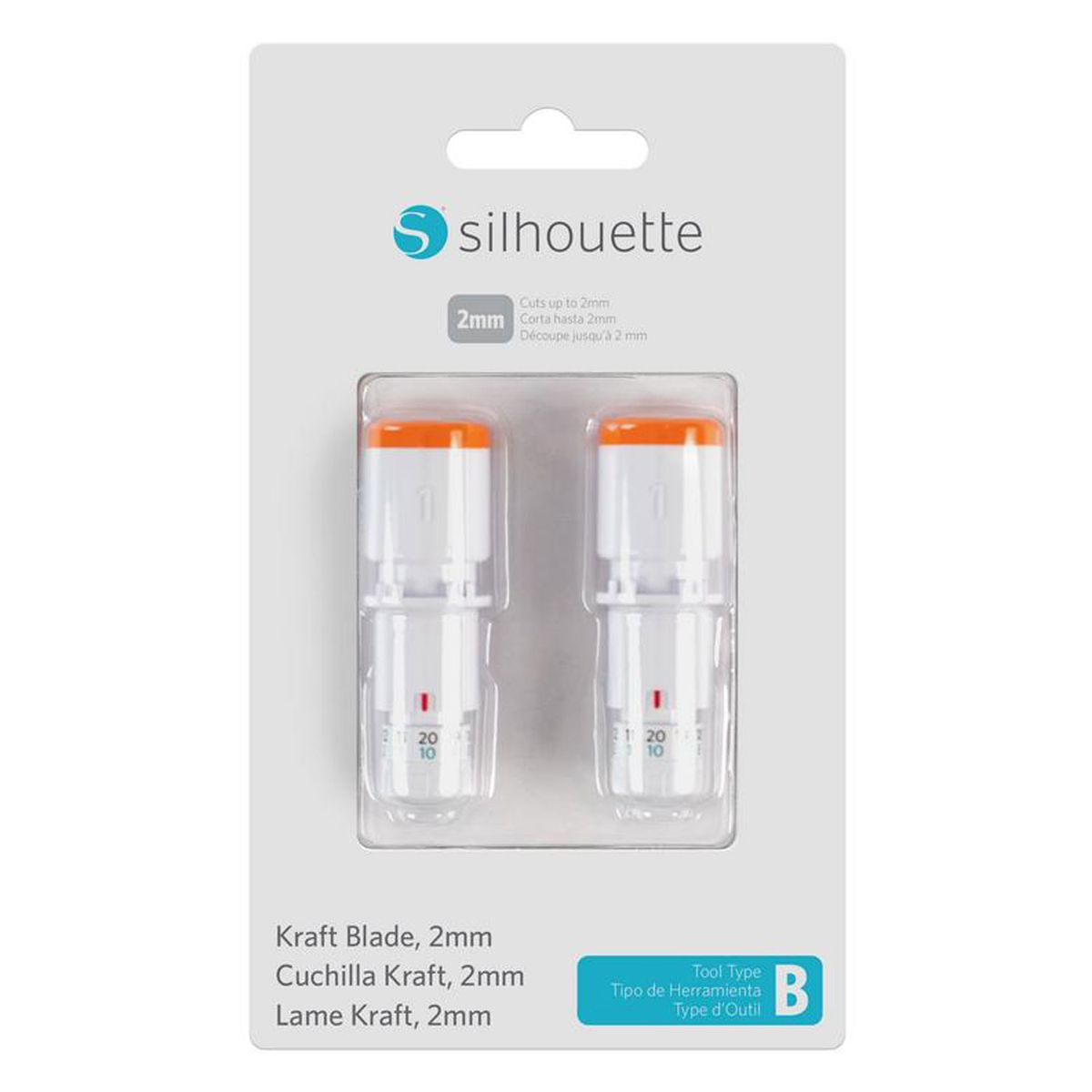 SILHOUETTE - Cuchilla Kraft Blade 2mm Silhouette Cameo 4/5 - Plus - Pro y Portrait 4
