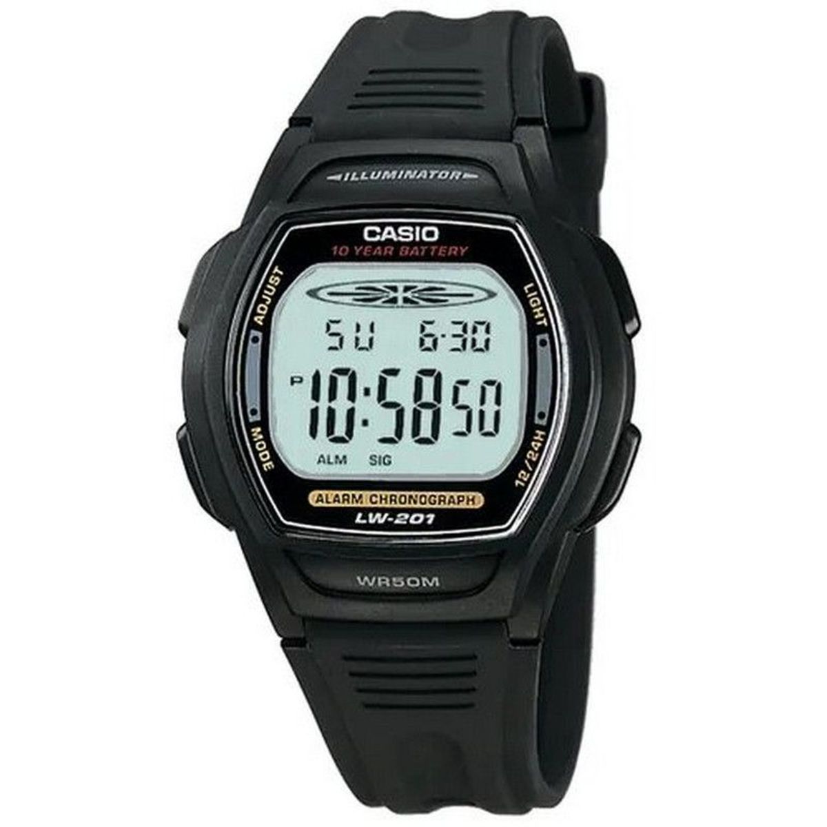 CASIO - Reloj Casio LW-201-1AVDF Digital para Mujer