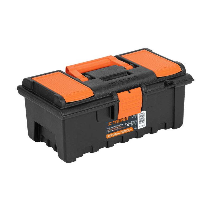 TRUPER - Caja para herramienta de 14 con compartimentos TRUPER