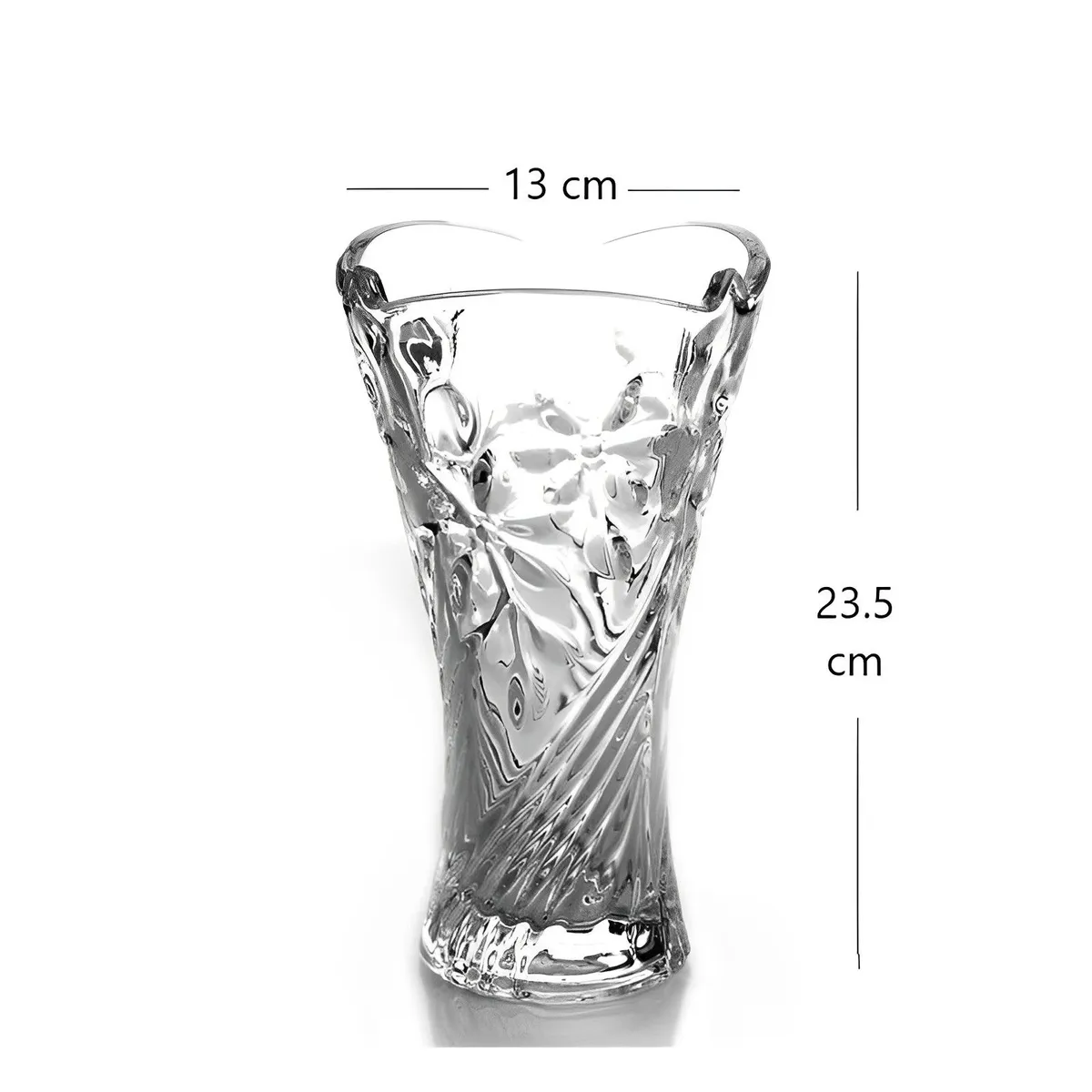 INSPIRA MARKET - Florero de Vidrio de Decoración de Mesa