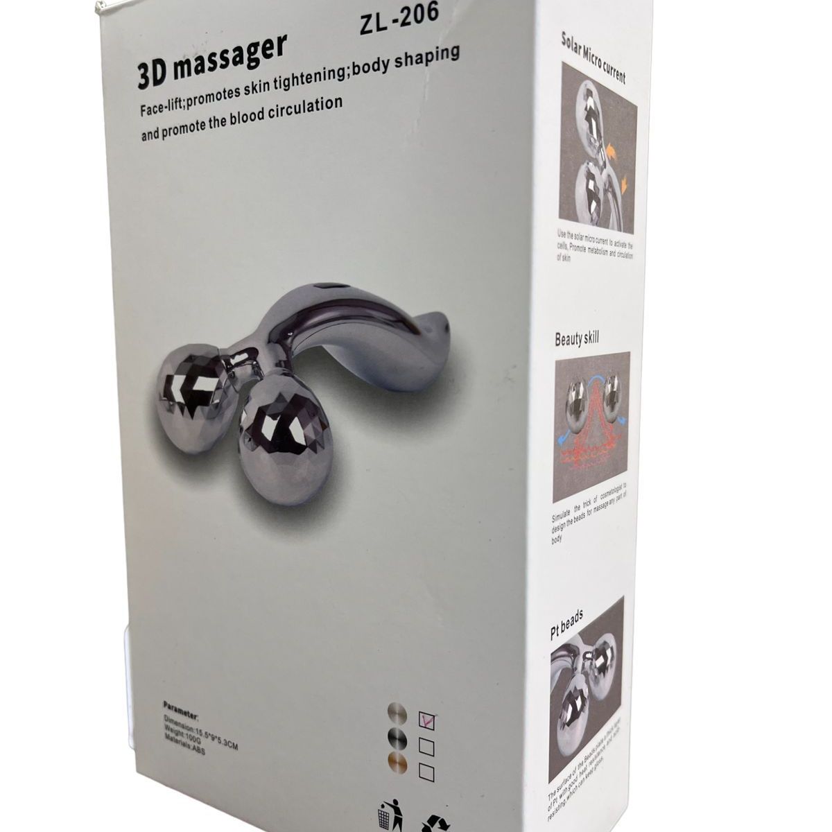 GENERICO - MASAJEADOR 3D - VARIEDAD DE COLORES