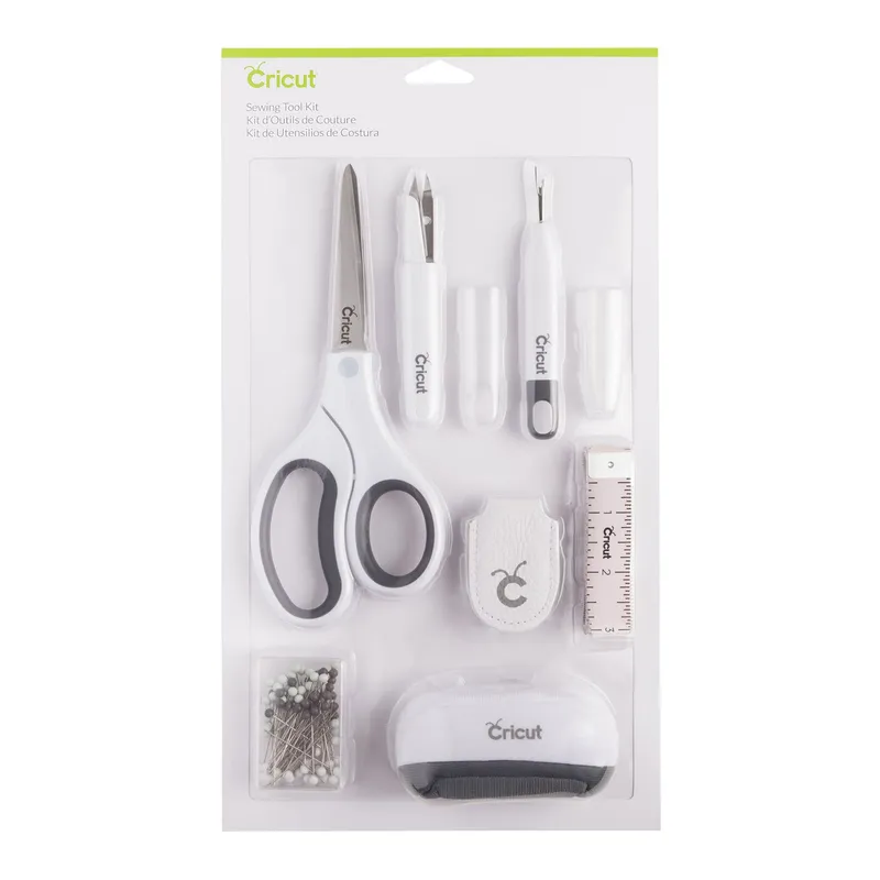 CRICUT - Kit De Costura Cricut Con Regla Y Dedal - 7 piezas