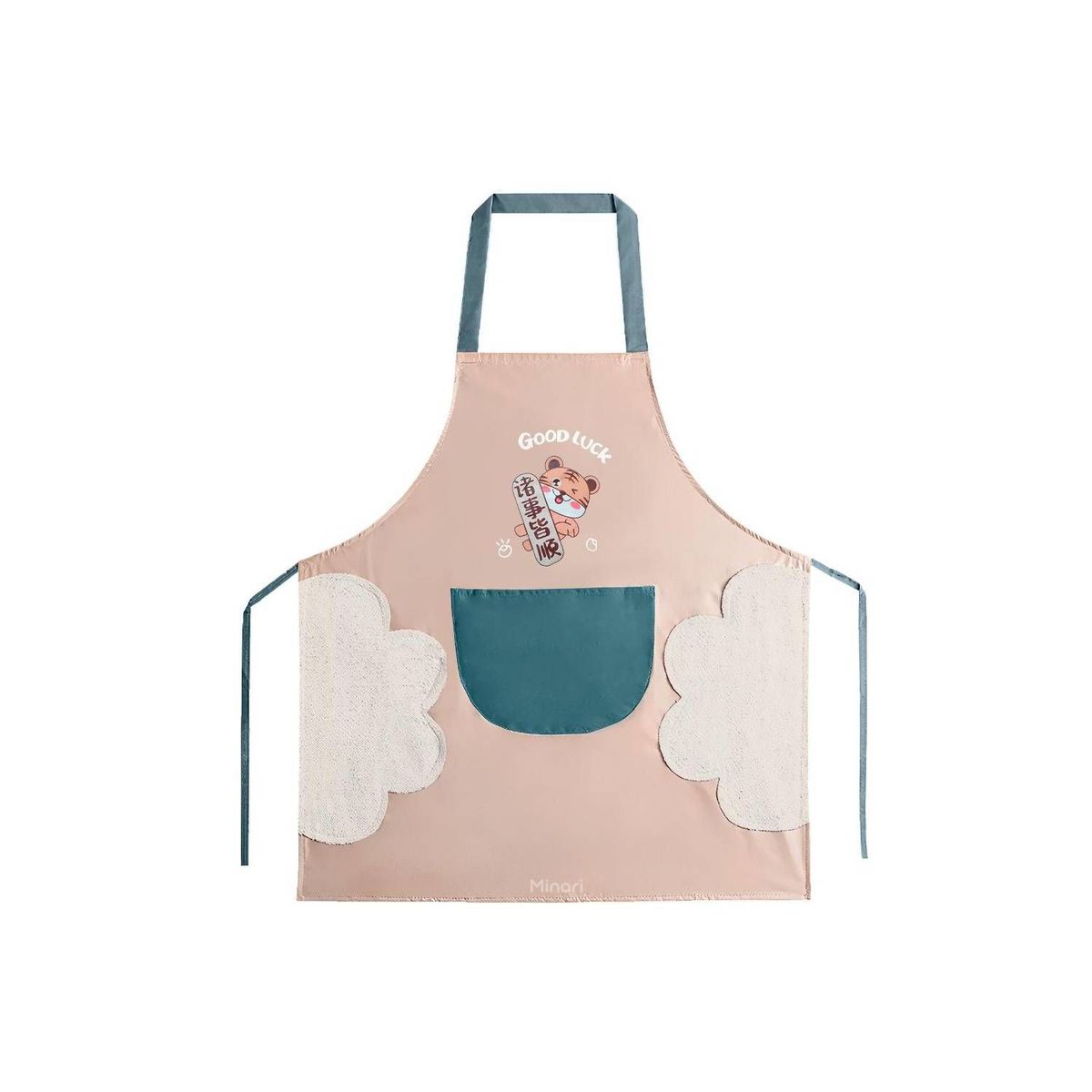 INSPIRA MARKET - Delantal Mandil de cocina Unisex Color Aleatorio