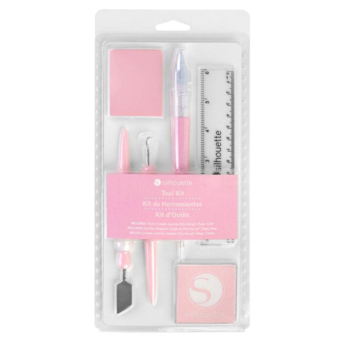 SILHOUETTE - Kit De Herramientas Rosa Para Manualidades Silhouette