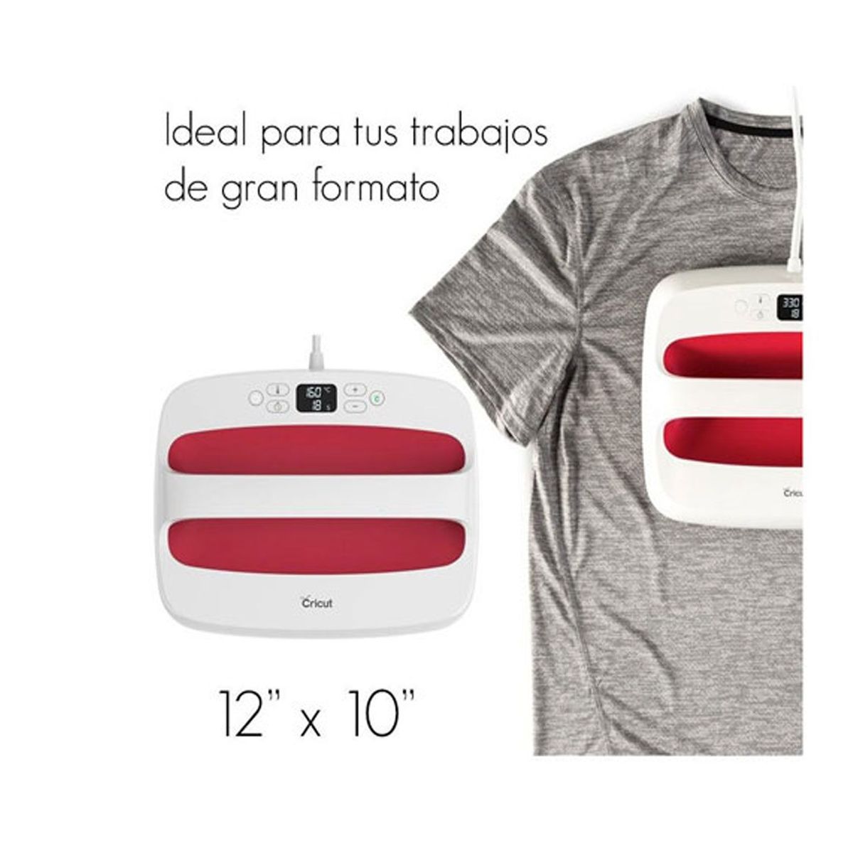 CRICUT - Plancha De Calor Para Estampar Cricut Easypress 12x10
