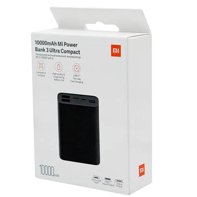XIAOMI - Power Bank 3 Ultra Xiaomi 10000mAh USB-C 22.5W Quick Charge