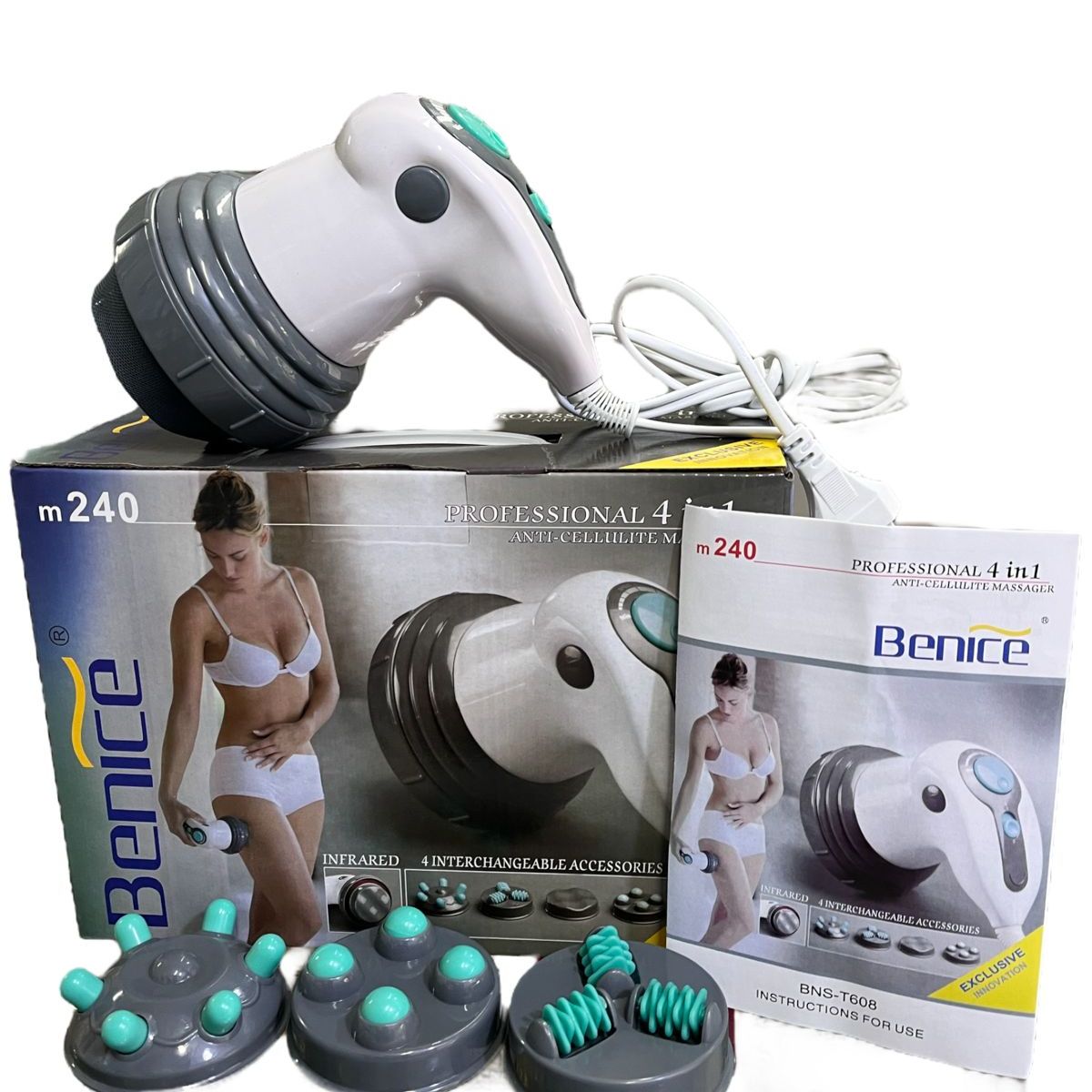 BENICE - MASAJEADOR BENICE 4 EN 1 - PROFESIONAL