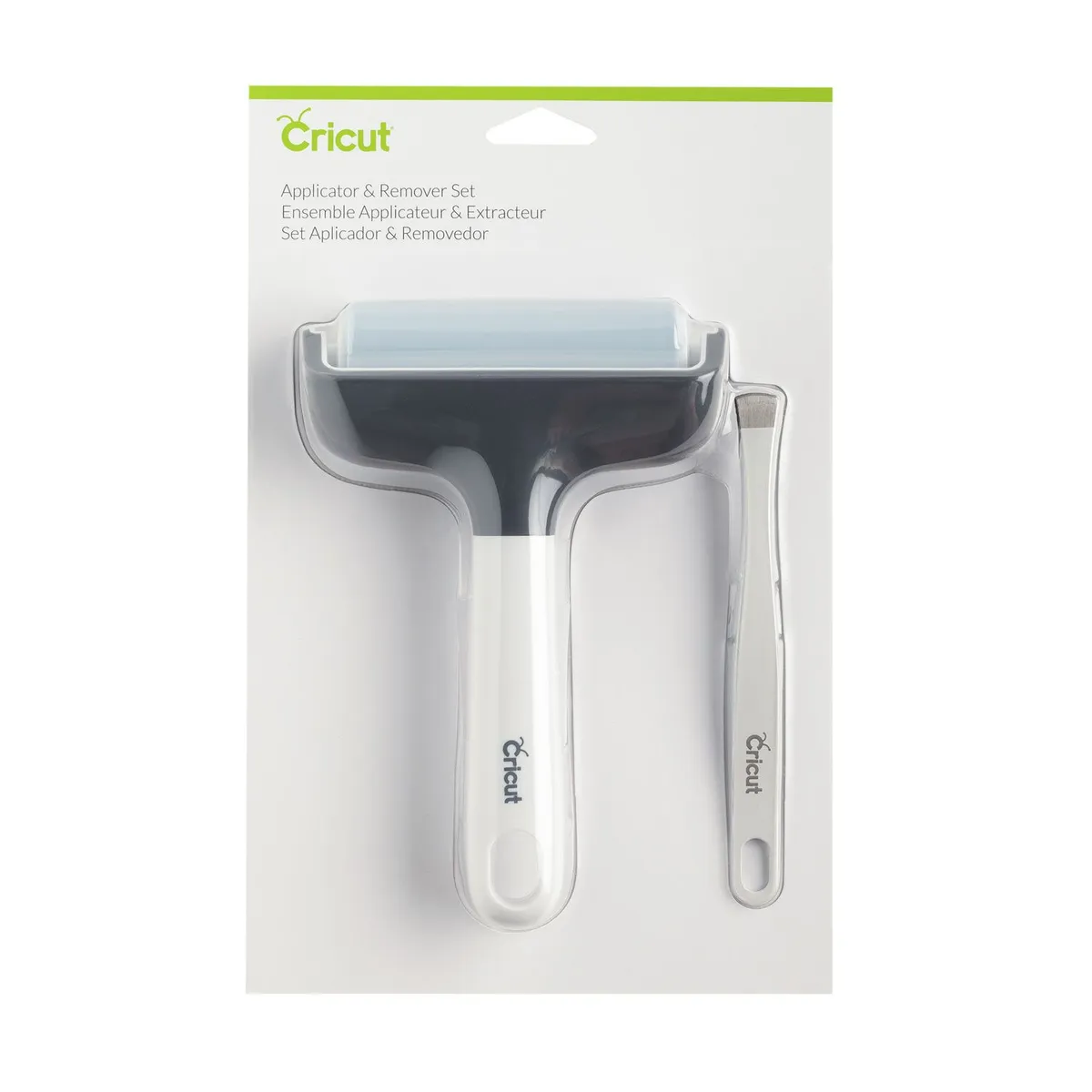 CRICUT - Kit De Rodillo Aplicador Y Pinzas Anchas Para Tela - Cricut