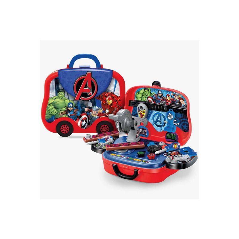 MARVEL - Set De Herramientas Y Lonchera 2 En 1 Avengers