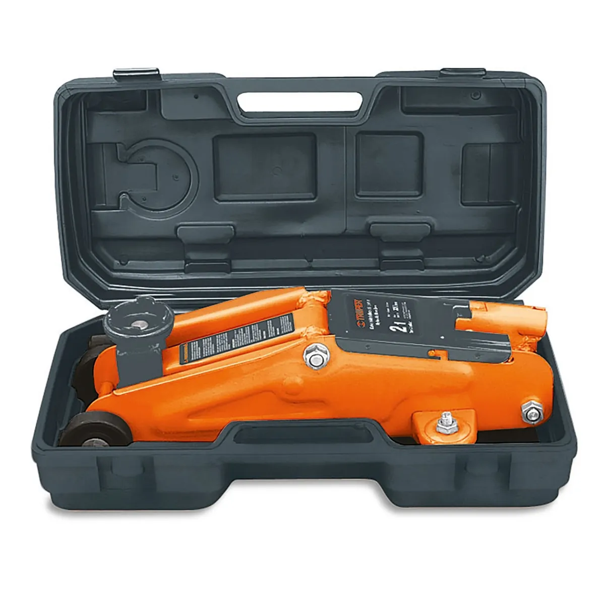 TRUPER - Gata tipo lagarto caimán 2 toneladas con maletín Truper