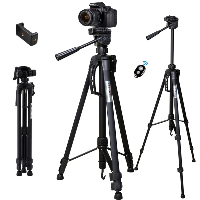 WEIFENG - Tripode Parante Weifeng 1.6 + Adaptador Celular + Disparador Bluetooth