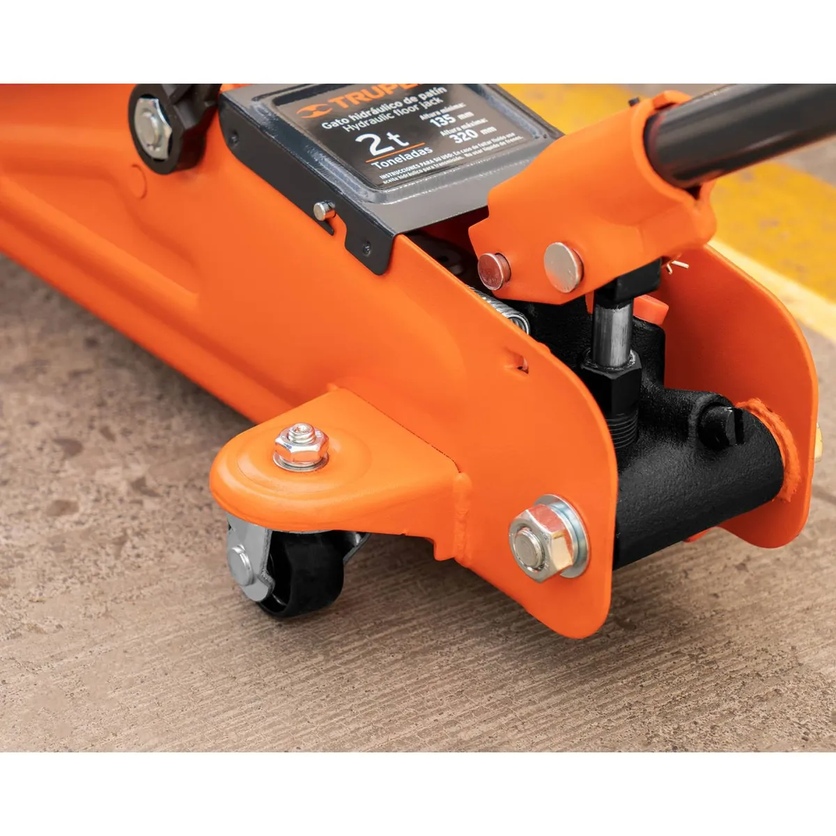 TRUPER - Gata Hidráulico tipo lagarto caimán 2 Toneladas Truper
