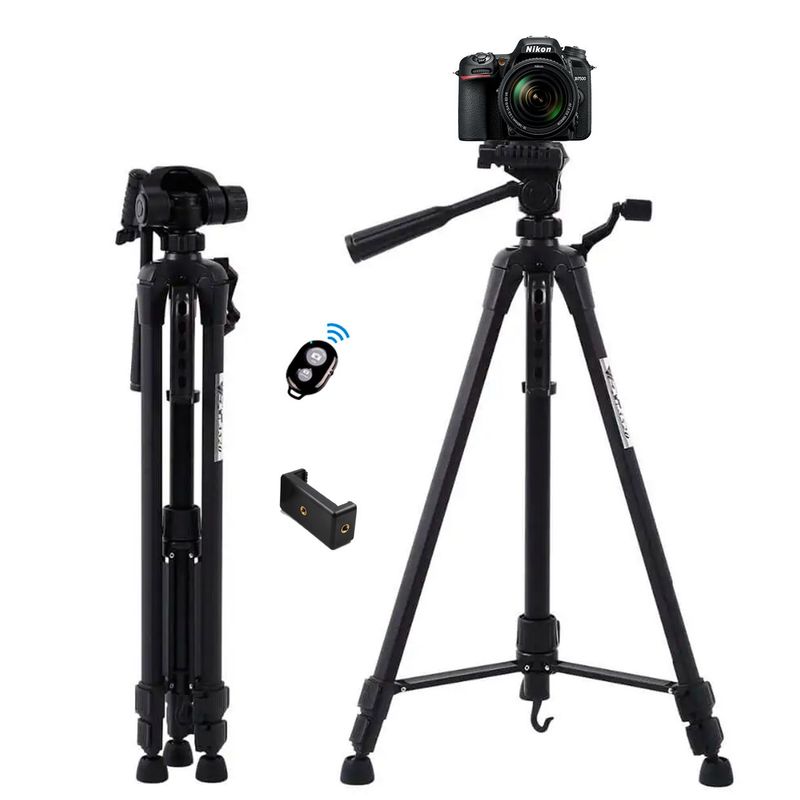 WEIFENG - Trípode Parante Weifeng 1.4 + Adaptador A Celular + Dispador Bluetooth