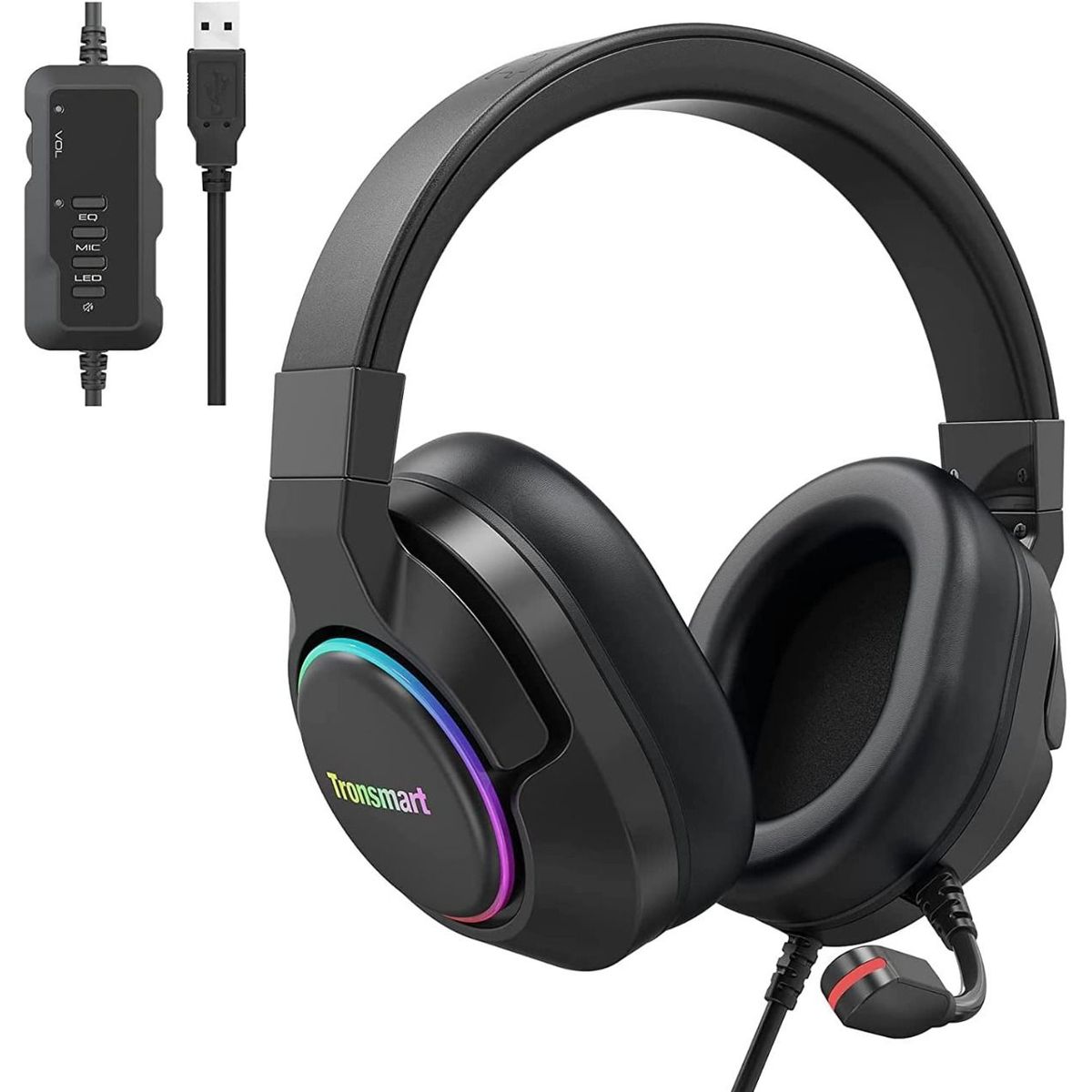 TRONSMART - Audífono Gamer Tronsmart Sparkle RGB