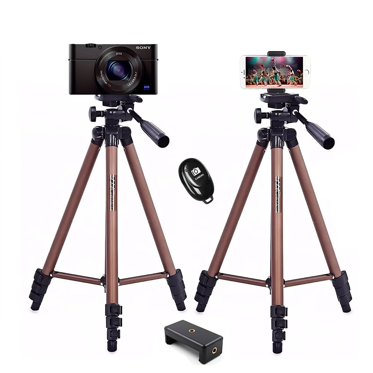 WEIFENG - Tripode Weifeng 1.25 + Adaptador A Celular + Disparador Bluetooth