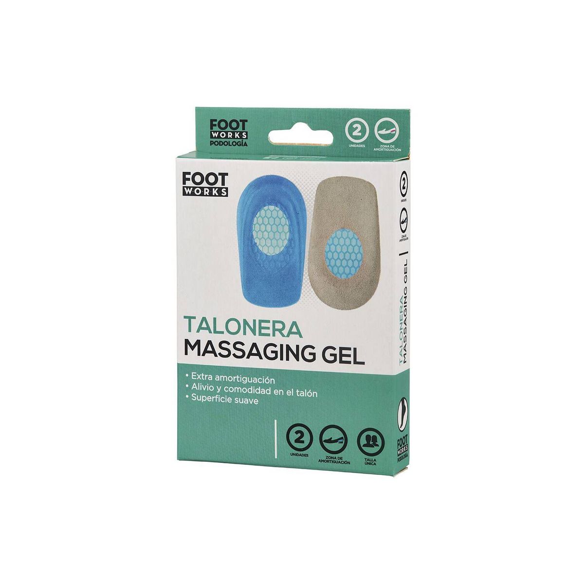 FOOT WORKS - Talonera massaging gel