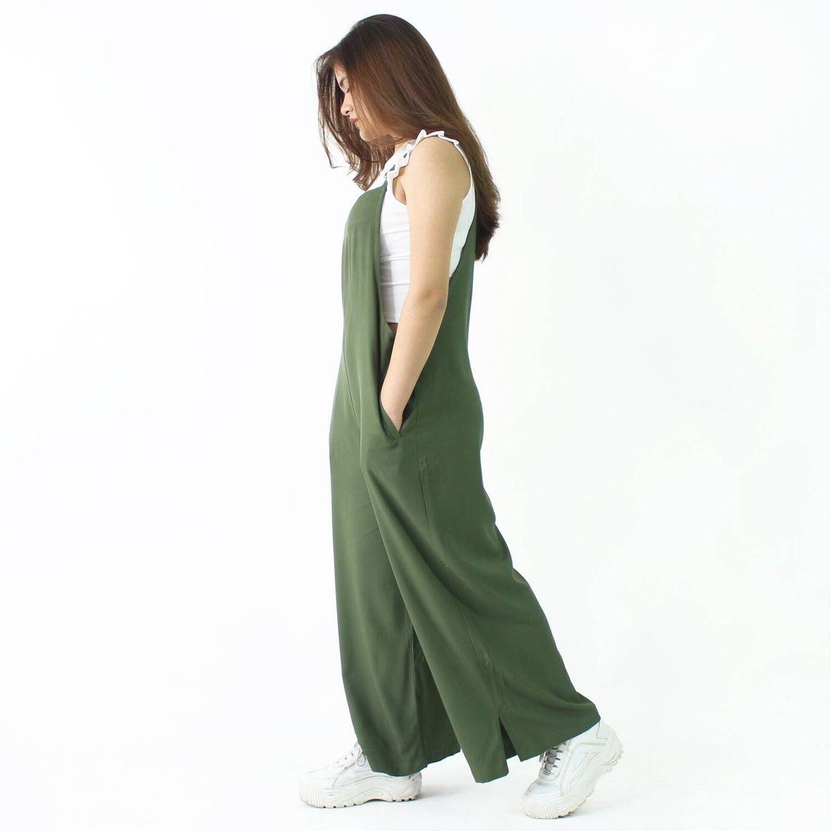 AMERICAN EXCHANGE - Overol palazzo mujer