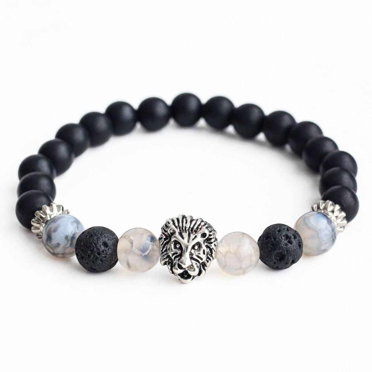 MANYA - pulsera de león de hombre