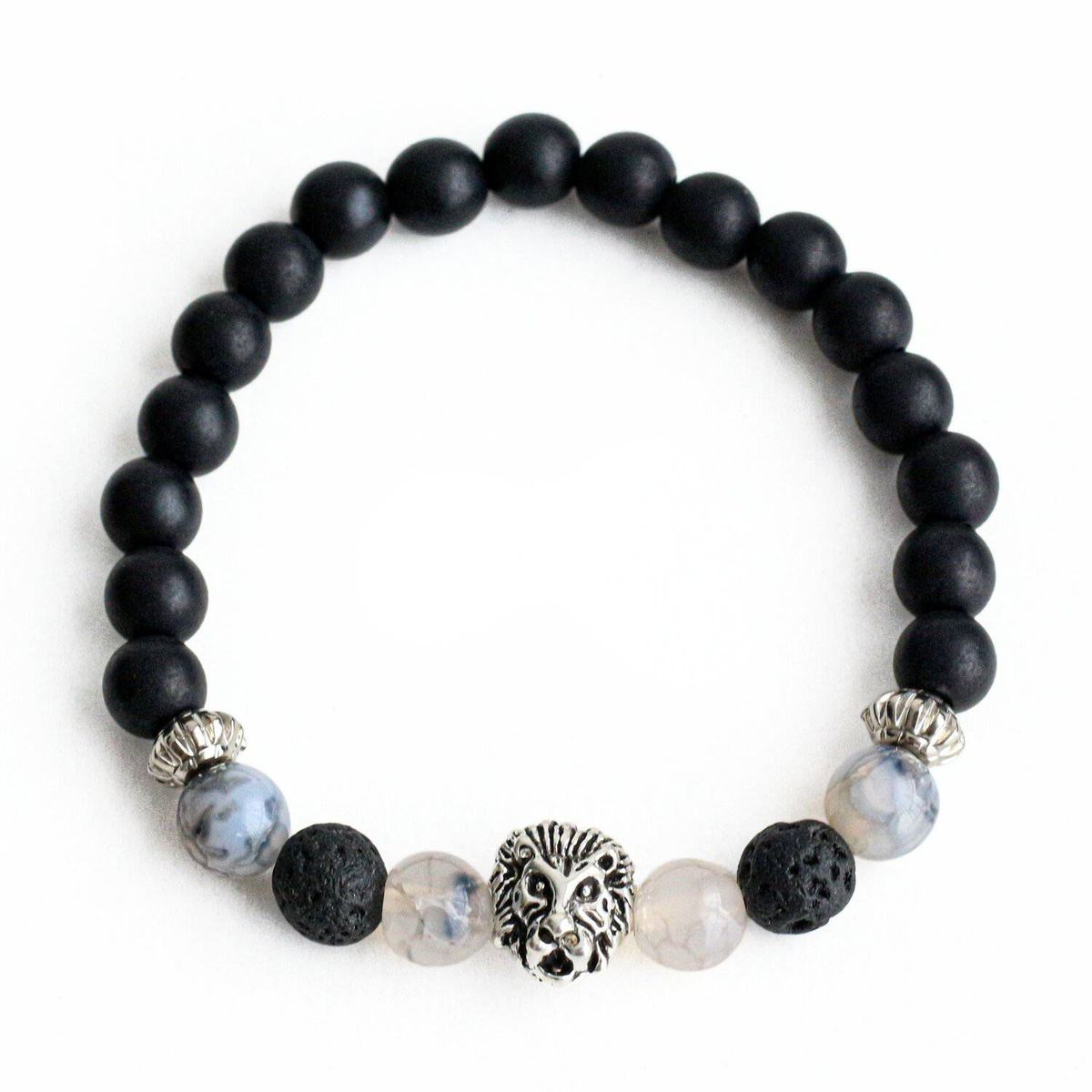 MANYA - pulsera de león de hombre