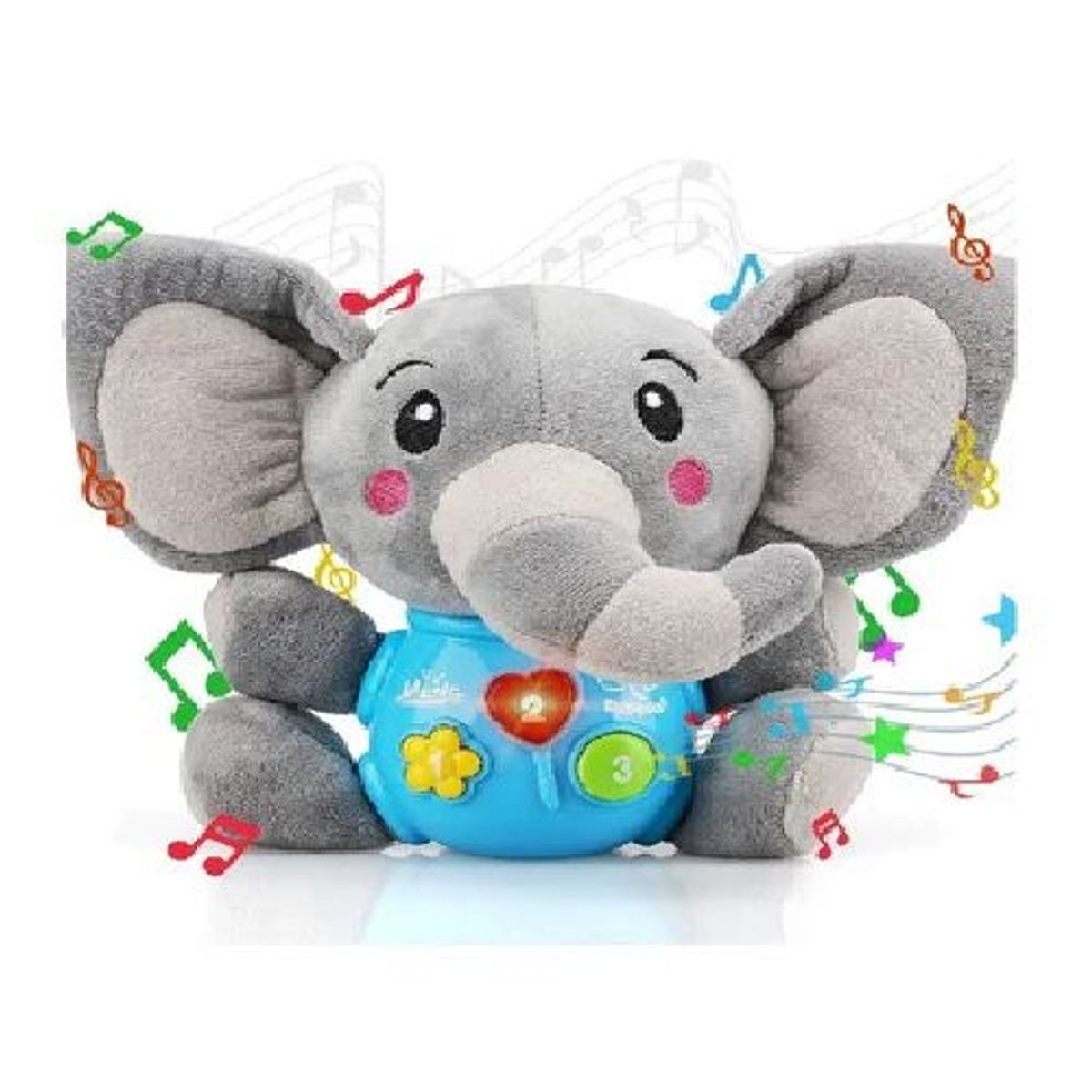 GENERICO - Set de Peluche Musical de elefante