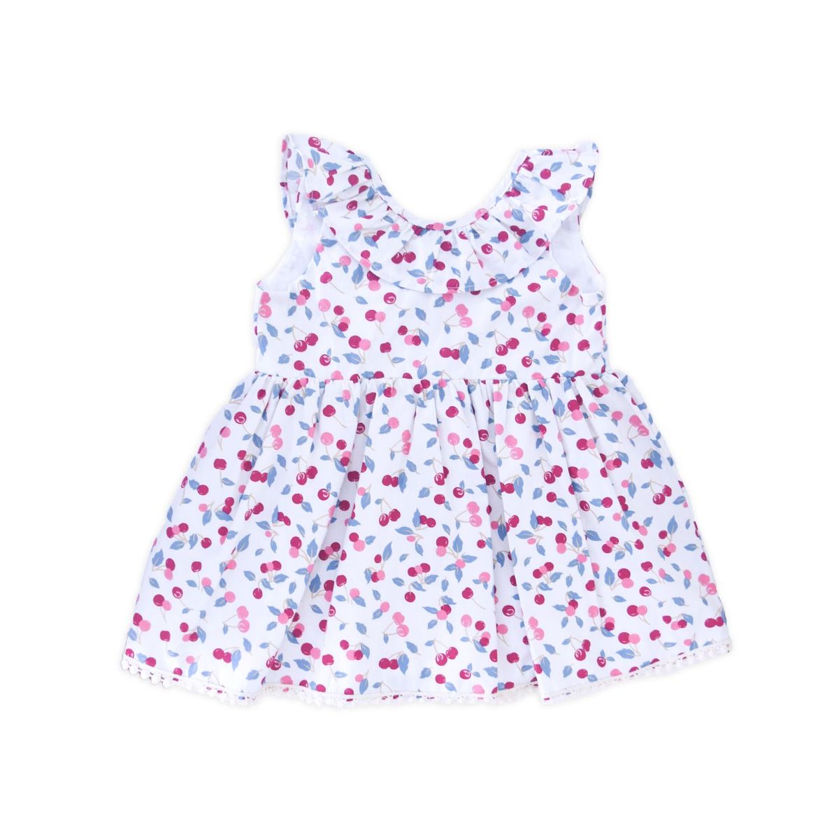 ILLIKA - VESTIDO CEREZAS CON LAZO ESPALDA