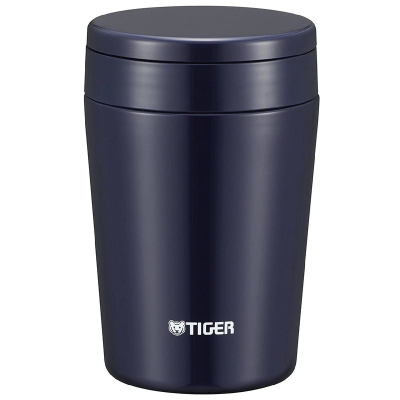 TIGER - Termo para sopa o comida 380ml Azul marino TIGER Japón