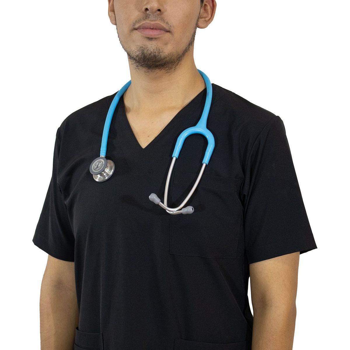 TWELVE - Twelve - scrub básico V - negro