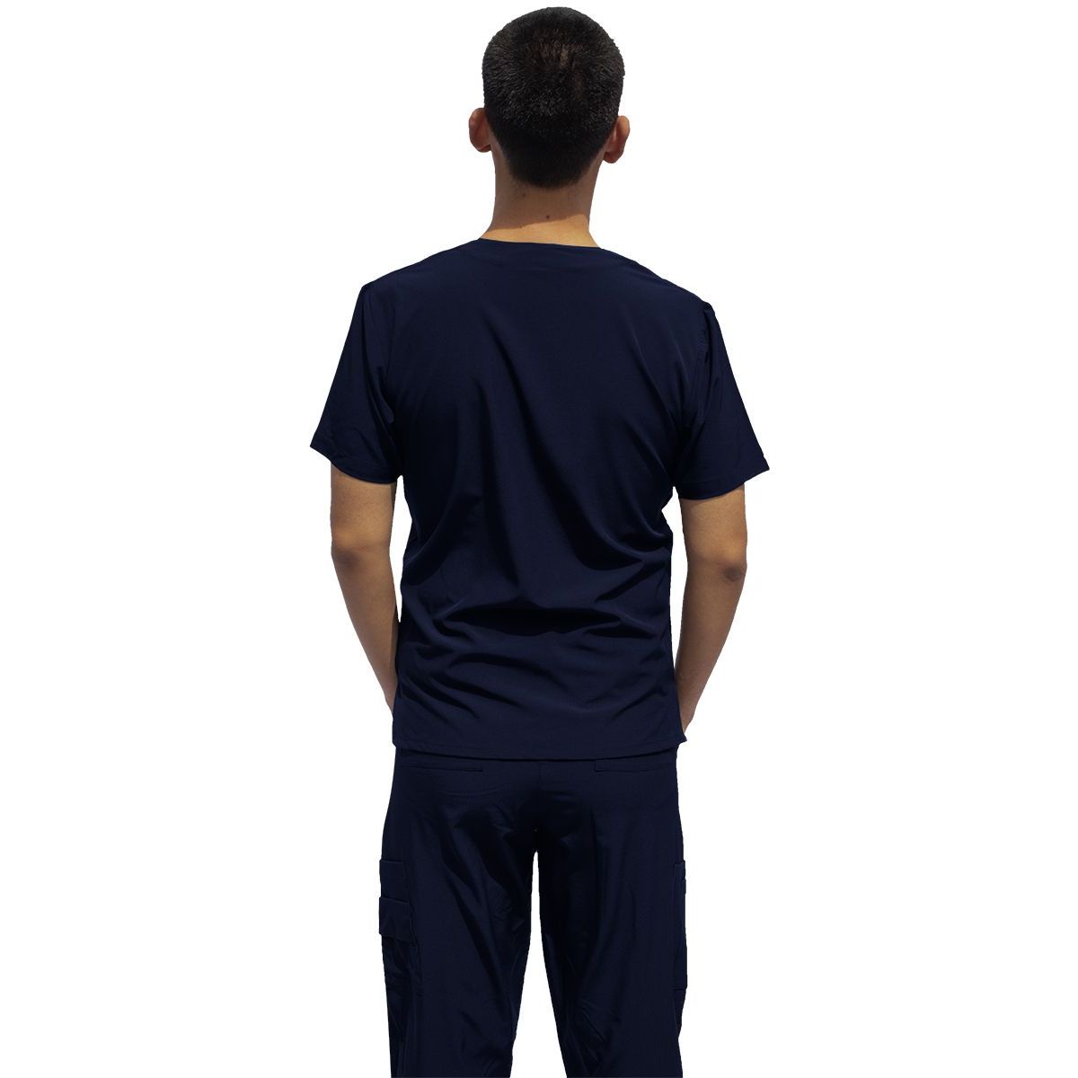 TWELVE - Twelve - scrub básico V - azul marino